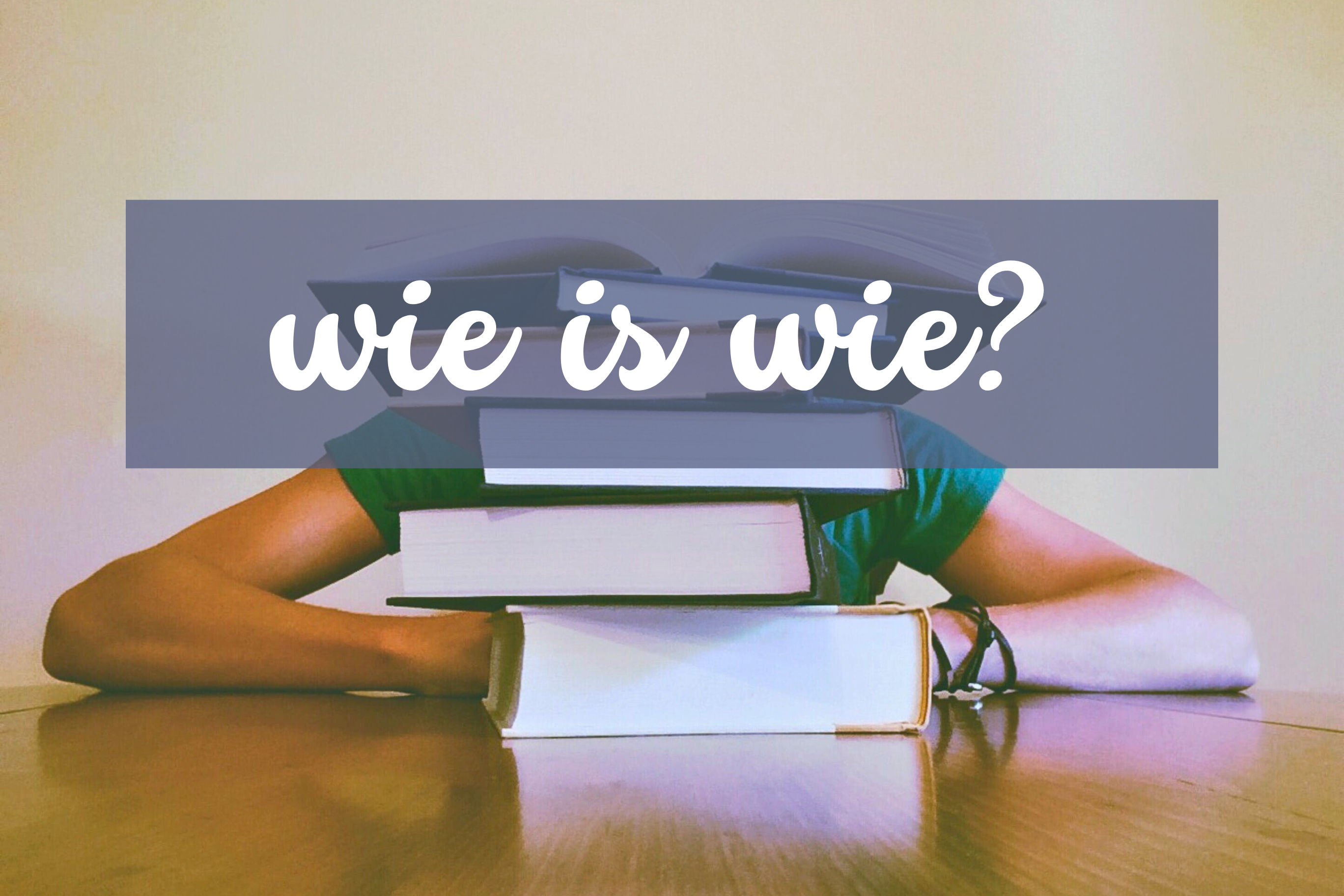 wie is wie